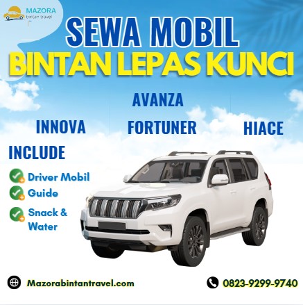Sewa Mobil Bintan – Mazora Bintan Travel